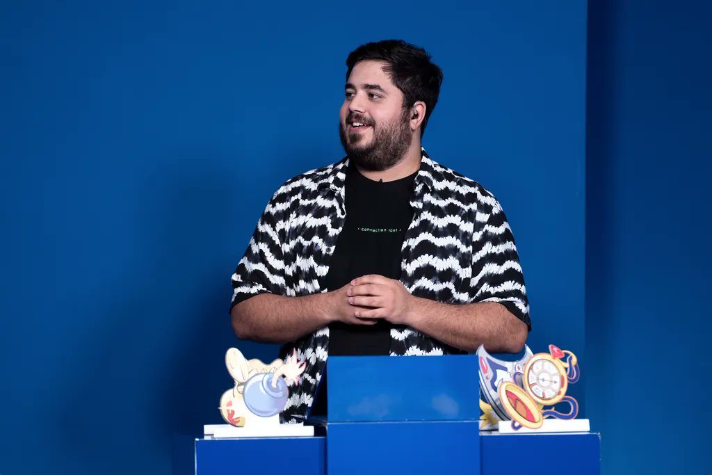 Doigby's tweet photo. On a pris une bonne dose de fun pour ce nouvel épisode du Good Game Show, ça régale 🤩 @RedBullFrance
▶ @HugoDecrypte & @Simon_Puech VS @Micode & @ClementHTR
Ça arrive demain à 17h sur #RedBullCheckpoint https://t.co/x9sJi4o9qs