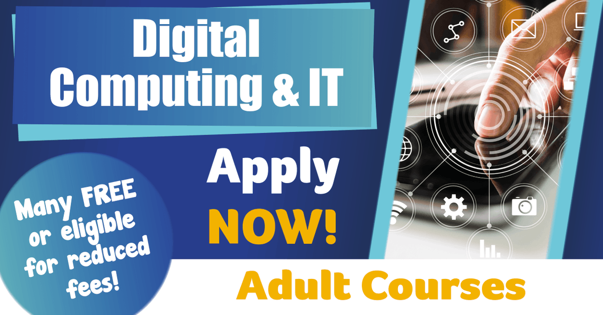 BoltonCollege's tweet photo. If you are looking for new #employment or want to improve your confidence and #learning with #technology, these #courses are a must! All our Basic Digital Courses are FREE to everyone who applies. REGISTER NOW FOR EARLY 2022 www.boltoncollege. https://t.co/X4u9whqVby https://t.co/LCLRJkgOMw