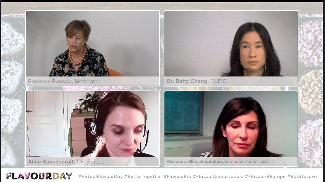 EFFA_Flavour's tweet photo. Starting off our panel debate with a poll: '#Taste is one of the main drivers for a consumer to choose a food product' has any impact on your professional life? 
#VirtualFlavourDay #Pleasure #ConsumerChoice #EUFarm2Fork #FlavourOfEurope #FlavourDays @RansonF https://t.co/ivvqeUeBrg