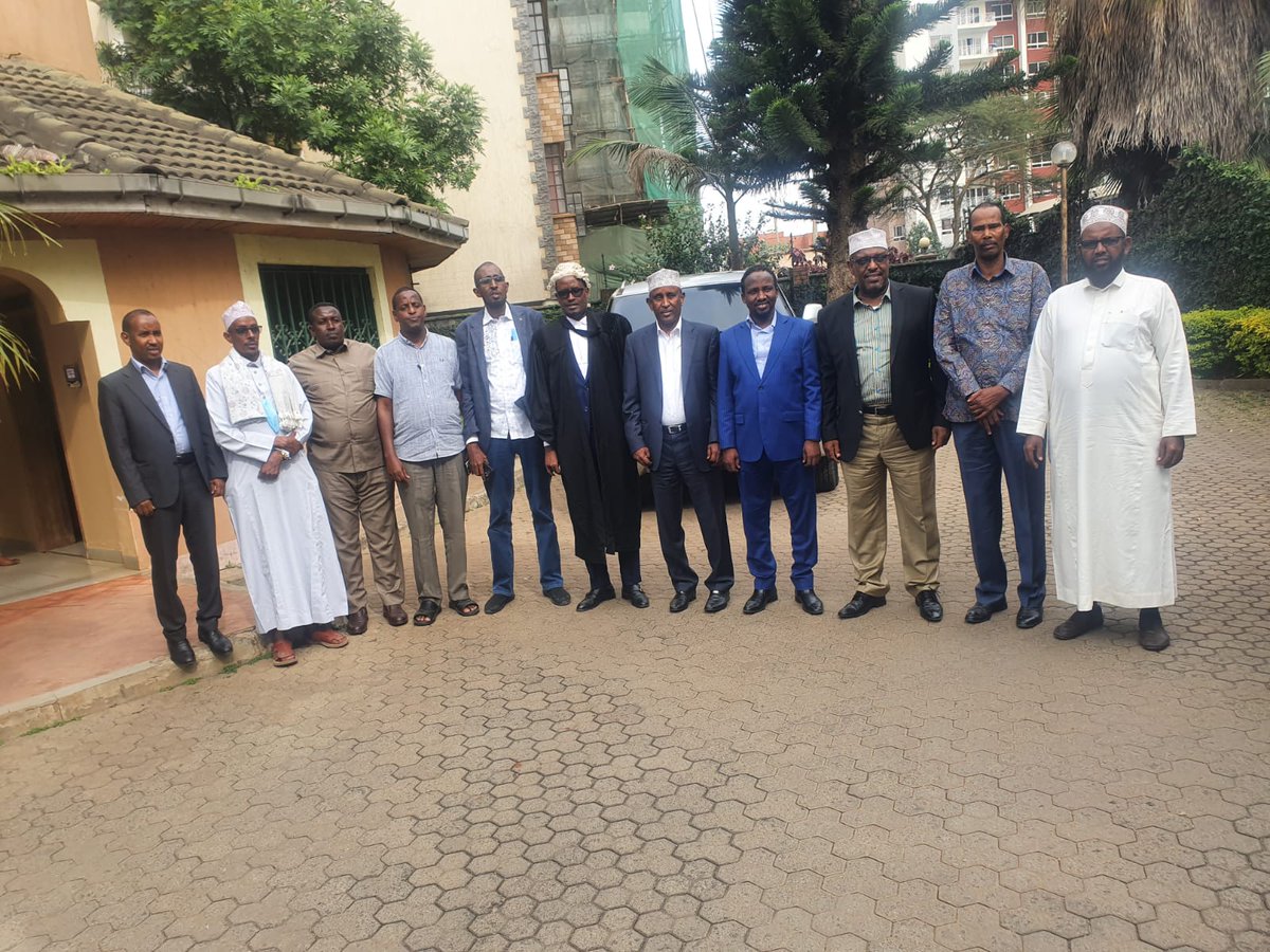 HonAliKorane's tweet image. Congratulations Mohamed Abdi Shalle, my CECM for Agriculture, Livestock, Fisheries and Cooperatives, for being admitted to the bar. We are proud of you.