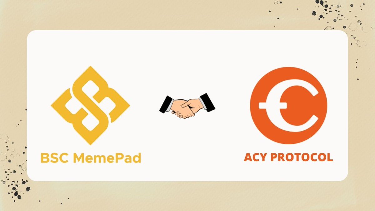 BSC MemePad (@bscmemepad) on Twitter photo 🔥We are excited to announce <a href="/ACYFinance/">ACY Finance</a> as our upcoming IDO🚀
A decentralized crypto trading protocol enables the most profitable, fastest & protected operation with a ground breaking flasharbitrage feature🔥
IDO Date: 11th DEC 2021
TG: t.me/acyfinance 🔥We are excited to announce <a href="/ACYFinance/">ACY Finance</a> as our upcoming IDO🚀
A decentralized crypto trading protocol enables the most profitable, fastest & protected operation with a ground breaking flasharbitrage feature🔥
IDO Date: 11th DEC 2021
TG: t.me/acyfinance