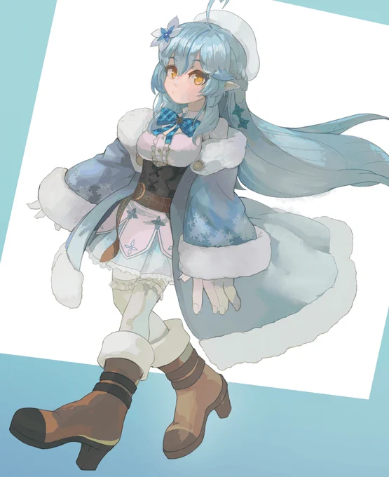 ラミィちゃん誕生日おめでとう...!
(大遅刻すぎるので小声)
#LamyArt 