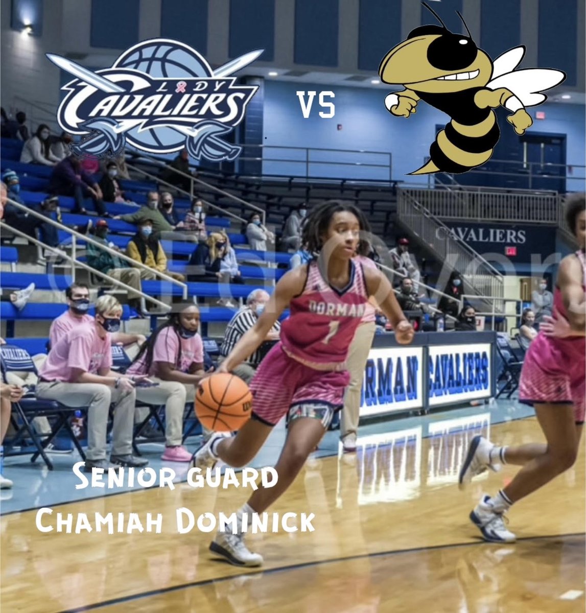 DormanLadyCavs's tweet photo. 🚨GAMEDAY🚨
🌟Lady Cavalier Invitational Championship Game
🆚Greer High School
⌚7:30pm
🏟 Dorman Arena
#BeatGreer #OneTeam https://t.co/0kAEbmdJJX