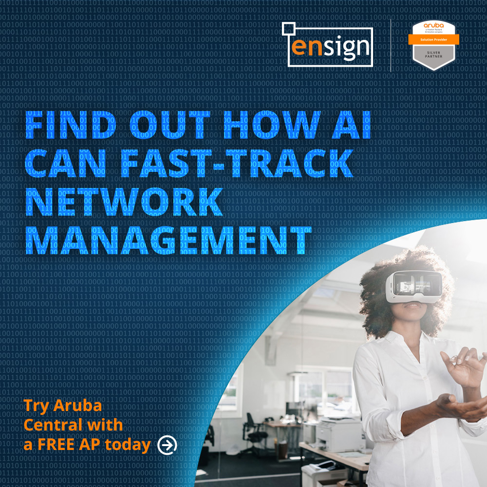 Want to experience a comprehensive cloud networking solution with AI-powered insights? Test drive #ArubaCentral with a FREE AP: bit.ly/3kYNnFW
