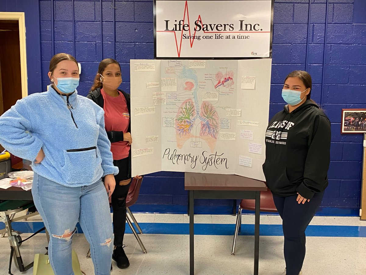 PSRCcte's tweet photo. Students in the EMT class @ Robeson County Career Center presented on Body Systems. Students had the opportunity to do research on their body systems &amp; how they work. This gave them a better understanding on how the body works to help them save someone’s life. https://t.co/CGy1uR5QdZ