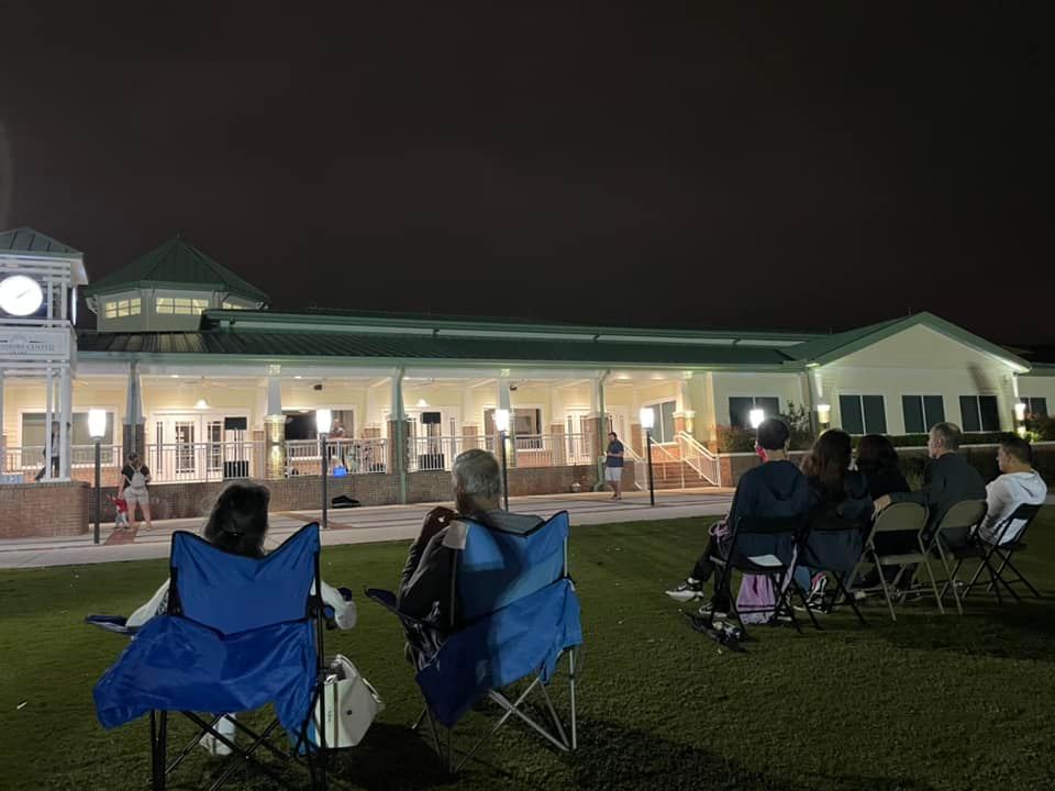 RustyforOcoee's tweet photo. Thanks to all our citizens for making it out for our first of many to come of Ocoee Parks &amp; Recreation presents "Music at the Park" despite the crazy weather! The Sweet Talkers were amazing! Bravo to the Parks &amp; Rec team for their hard work in making this possible! #concert https://t.co/fnj9DPyYZ0