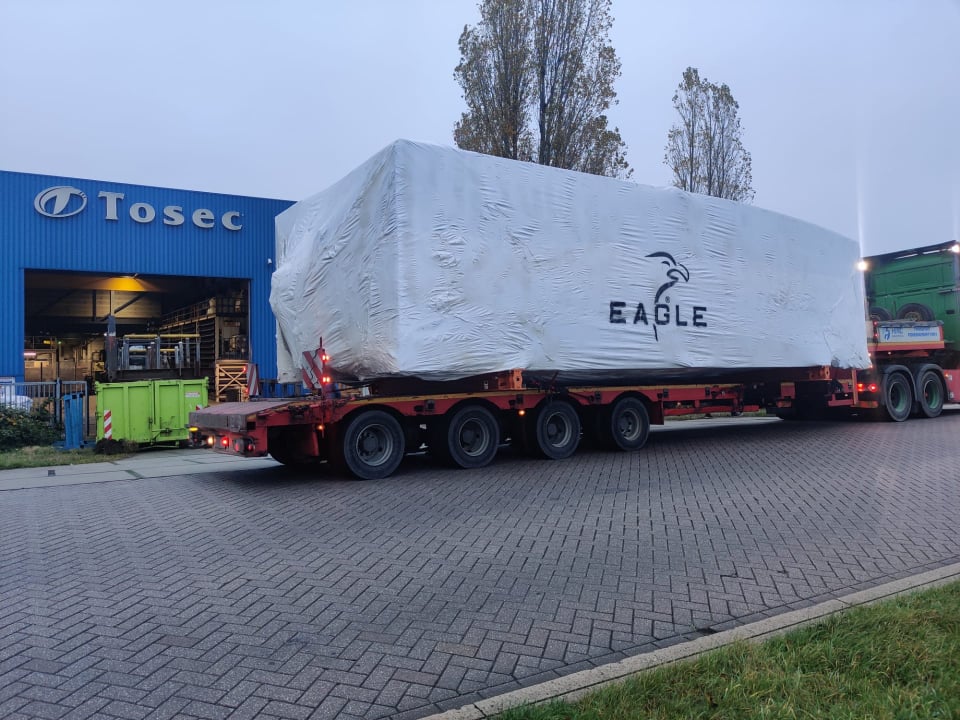 EagleLasers's tweet photo. It’s always a pleasure to see a satisfied customer. We’re sure the EAGLE #iNspire 20kW will bring a whole new level of productivity at its future home in the Netherlands.

 #iNspireTheWorld #PowerYourFuture #lasercutting https://t.co/74wB7d1DOE