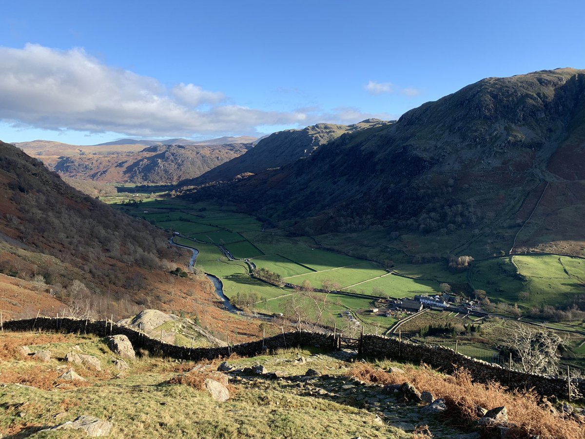 PMitch80's tweet photo. @bongo_alan @stejames_design Brilliant day in lakes on Sunday walking the Gillercomb Round amazing views in every direction #LakeDistrict https://t.co/kIa4IKpvi9
