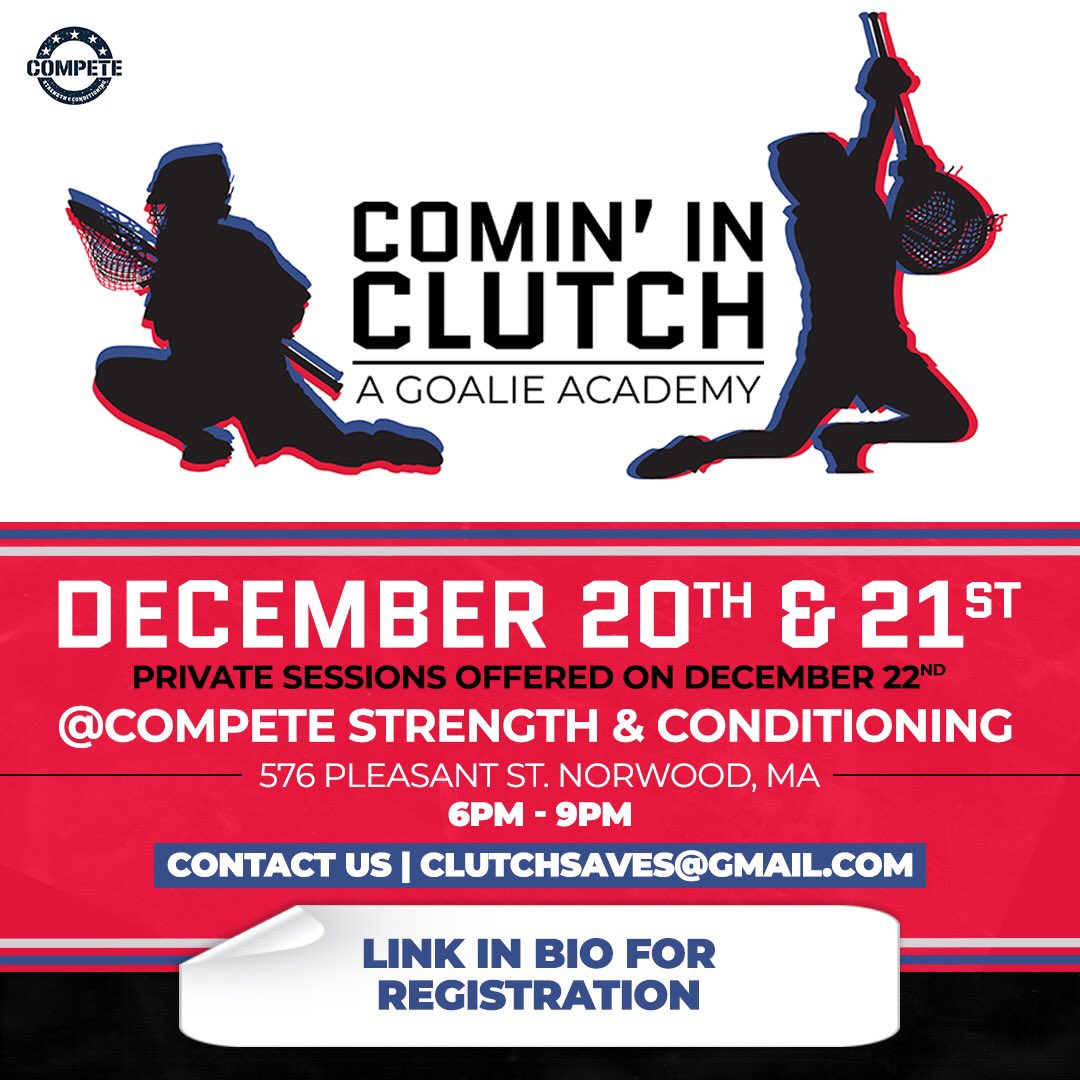 🚨ATTENTION ALL GOALIES🚨

<a href="/TaylorMoreno14/">Taylor Moreno</a> and I are coming to a city near you! 

Link to register: linktr.ee/clutchsaves