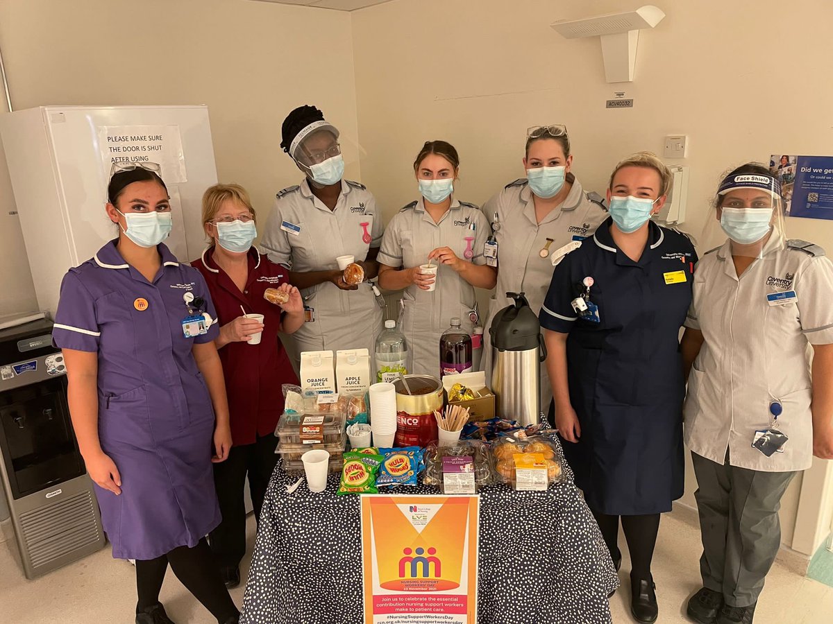 UHCW_Neurology's tweet photo. What a wonderful day #teamNeuro have had on #NationalSupportWorkersDay 🥳 Thank you to all support staff across the MDT for the amazing job you do, alongside your colleagues @UHCWStrokeTeam @UHCW_neurosurg @Gayle2582 @emlcook @UHCW_TraumaNeur https://t.co/YcFEx9VTI5