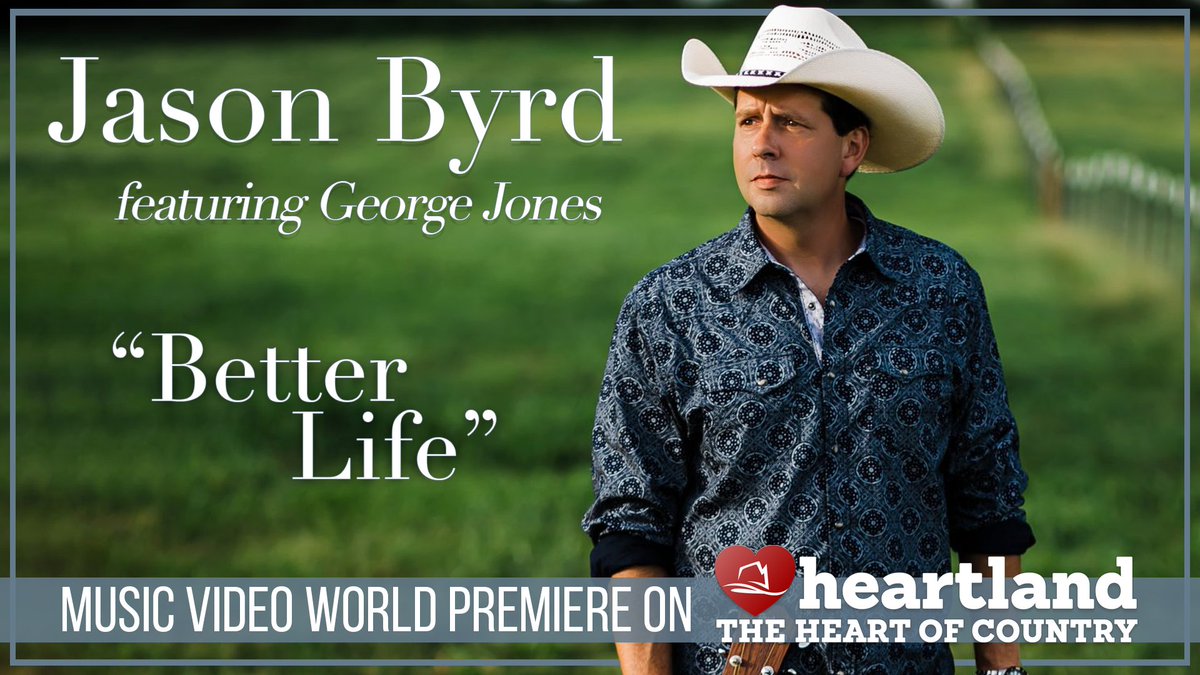 Grab your tissues &amp; don't miss the #WorldPremiere of the #BetterLife video from <a href="/jbyrdcountry/">Jason Byrd</a> featuring the late George Jones during #CountryMusicToday at 5:30 E|P! Not sure where to tune in? You can also catch it at 5:30 ET via our livestream on the <a href="/itsrealgoodtv/">It's Real Good TV</a> app &amp; website!
