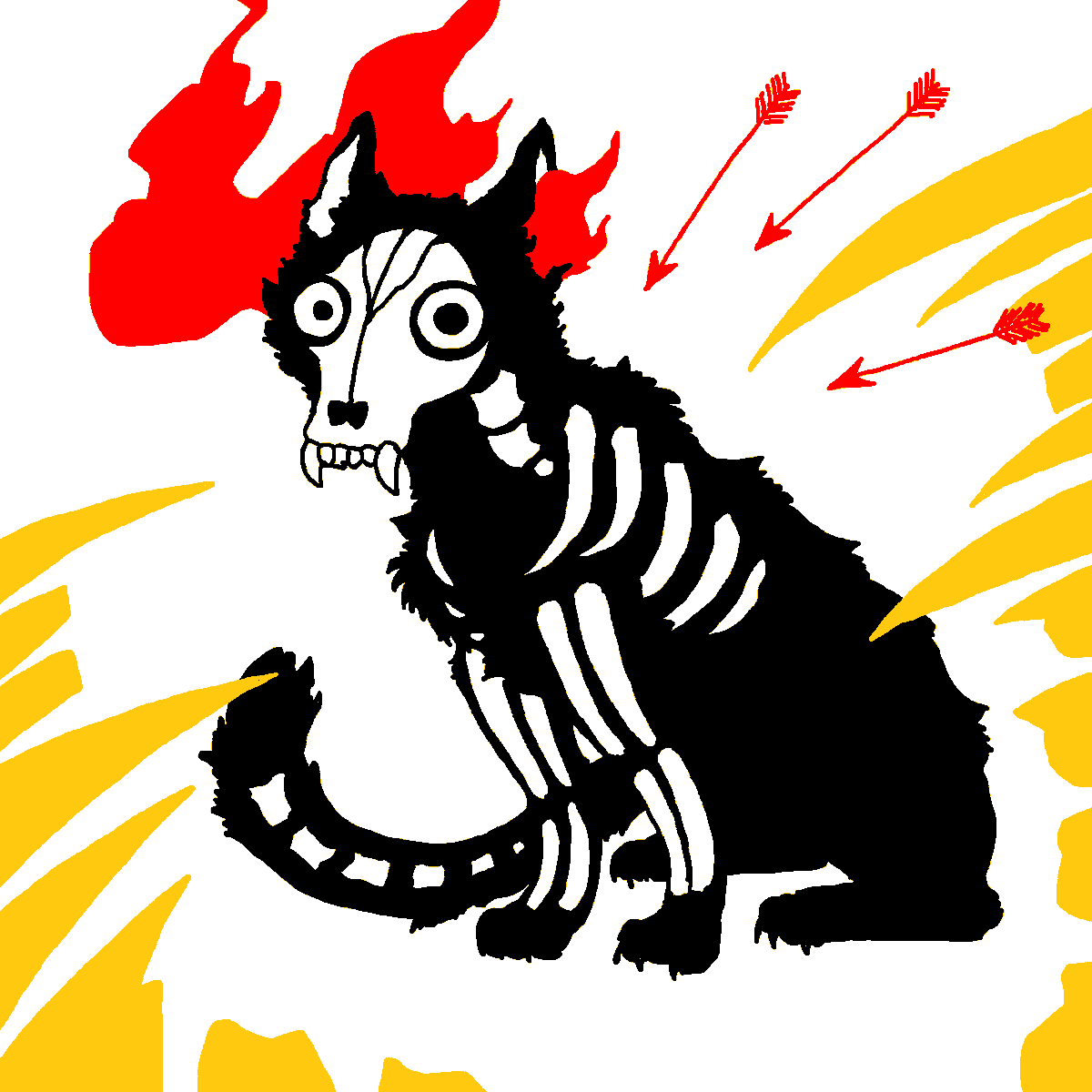 Scp White Rabbit Drawing SCP-2999-B again because I still like him a lot :D SCP-2999 ...
