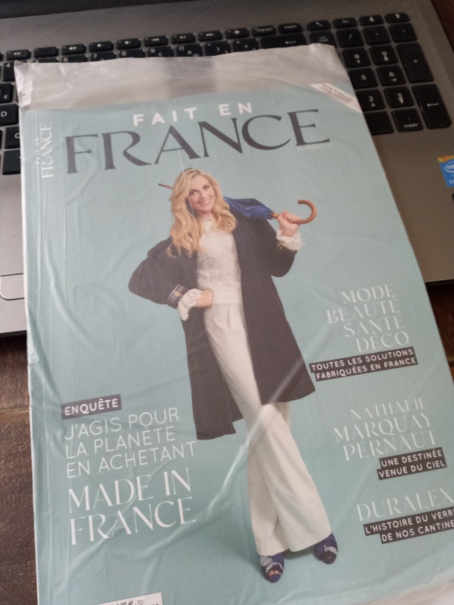Hâte de démarrer la lecture de la nouvelle version de Fait en France le Magazine !
#madeinfrance #fabriquéenfrance #originefrancegarantie