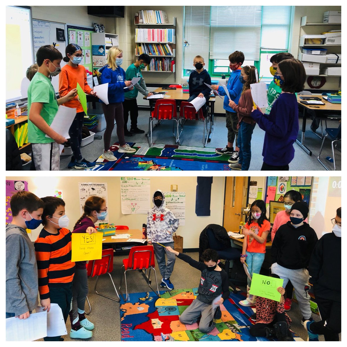 Should stores be open on Thanksgiving so shoppers can get a head start on holiday shopping? iLEAD students <a href="/KESkangaroos/">Kipps Elementary</a> enjoyed a friendly debate on this topic <a href="/MCPS_VA_Gifted/">MCPS_VA Gifted</a> <a href="/mcps_va/">MCPS</a>