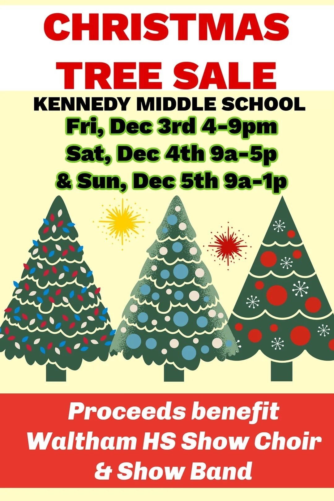 City Of Waltham on Twitter "Save the dates for Kennedy Middle School's