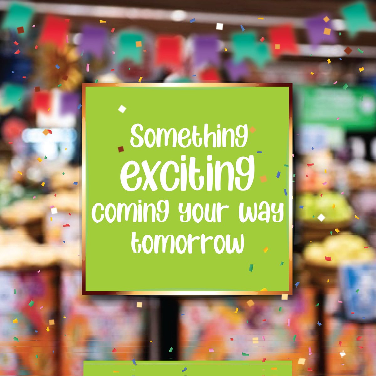 Bengaluru, something special is coming your way!
Put on your guessing caps and tell us what you think this big surprise could be! Hit the comments below.

#bigbasket #GroceryOrder #India #StayTuned #StayTunedIndia #Teaser #CanYouGuess #OnlineDelivery #GroceryDelivery