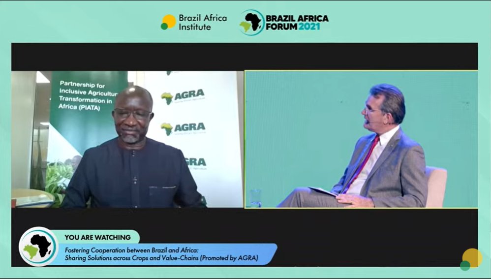 "The idea when I created <a href="/weareibraf/">Brazil Africa Institute / Instituto Brasil África</a> 10 years ago was to put together Brazilians and Africans in a way that we know each other. And one of the agendas is the south-south cooperation." <a href="/boscomonte/">João Bosco Monte</a>  , President