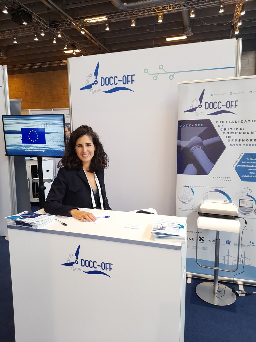 Doccoffproject's tweet image. 👋The @Doccoffproject is present at @WindEurope #ElectricCity2021 Copenhagen🇩🇰! Visit us either at C4-A9 in the #InnovationPark or in the @Cluster_Energia booth (C2-A24)👀🗣 to get to know more about the results of the project #digitalplatform #predictivemaintenance #pitchsystem
