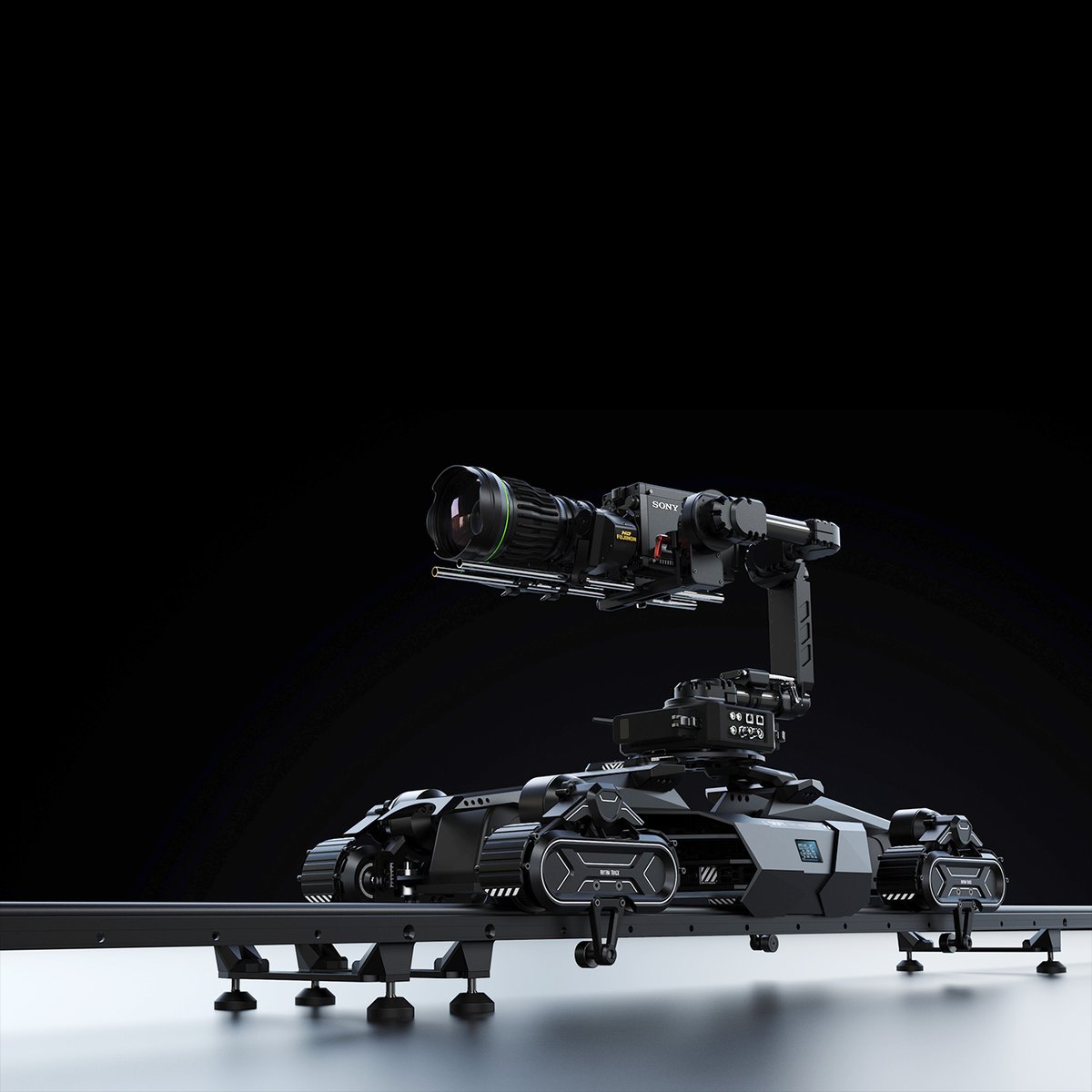 NewtonNordic's tweet photo. Remote controlled rail dolly with stabilized camera and lens control. Made for precise and reliable movement at live TV broadcast.
.
Welcome to contact us or @DEFYPRODUCTS to acquire this product, as a mobile kit or as a permanent install in your venue.
.
#Newtonhead #RhythmTrack https://t.co/duBcmqggEU
