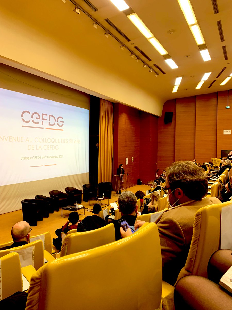 Colloque anniversaire 🎂 20 ans de l’instance nationale qui évalue les formations des écoles de management françaises ! Exigence et Qualité des formations, diplômes visés et reconnus ! La #CEFDG au service d’une employabilité renforcée pour nos étudiants.