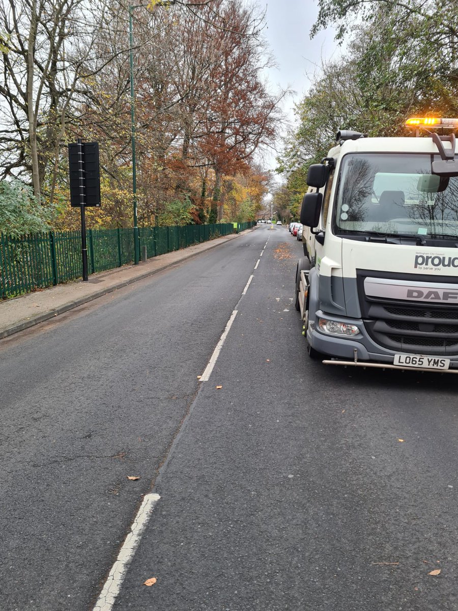 StAnnsMapperley's tweet photo. Ransom Road cleared of leaves after concern from residents https://t.co/YoLXUbtYCa