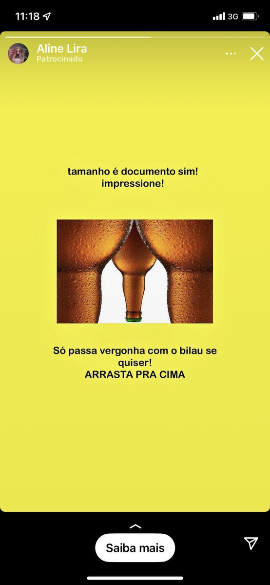 me senti lesado com esse anúncio como q o algoritmo sabe q meu pau é pequeno?