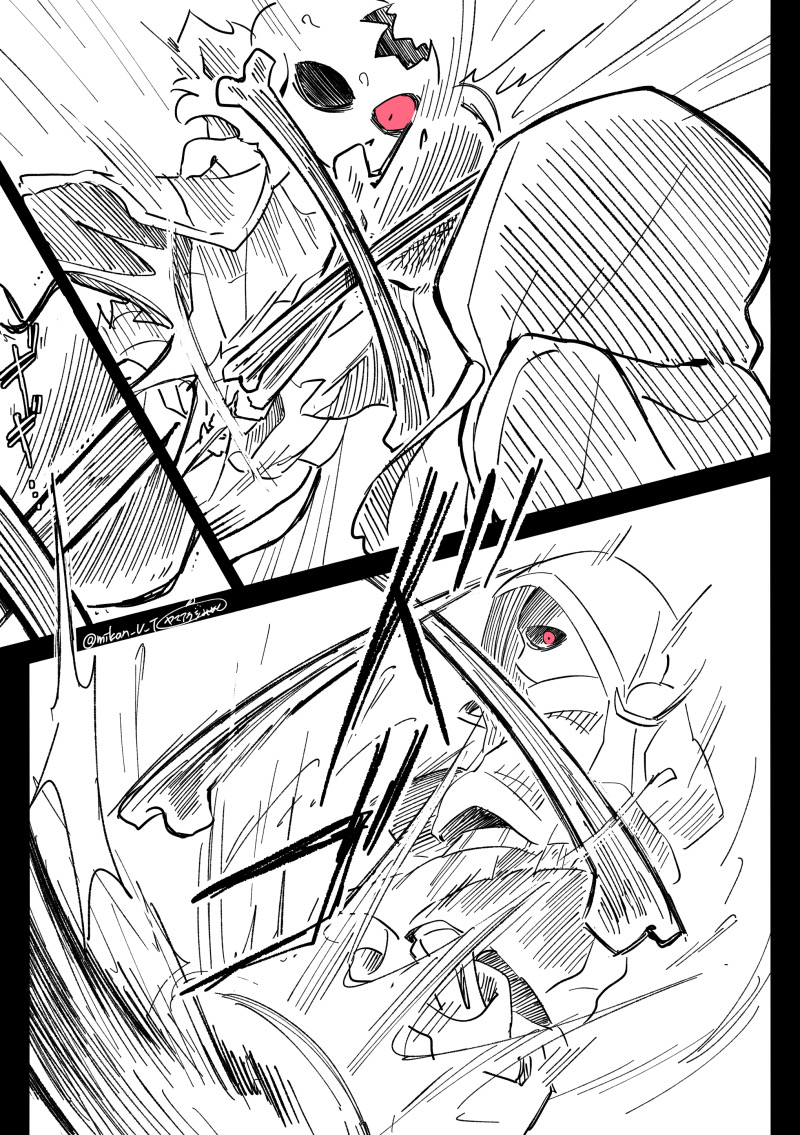 バトルもどきマダホラです | ヤマアラシみかん さんのマンガ