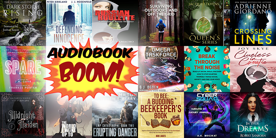 audiobook_boom's tweet photo. 💥 Your Audiobook BOOM for 11/23/21 💥 - https://t.co/9kRLn1jw9f https://t.co/EToT7Qhirn