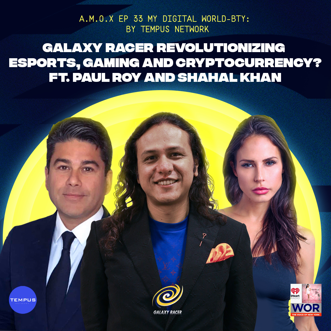 Paul Roy, Founder and CEO of <a href="/galaxyracerdxb/">Galaxy Racer</a>, together with Shahal Khan <a href="/ZEBASOLAR/">shahal khan</a> CEO of <a href="/network_tempus/">Tempus Network</a> sharing their views on #esports #gaming and #cryptocurrency during a media interview by <a href="/XENSAMS/">XEN SAMS</a> from #AmomentofXen (AMOX) on <a href="/iHeartRadio/">iHeartRadio</a> &amp; @wor710

youtu.be/zFBqelrXGGw