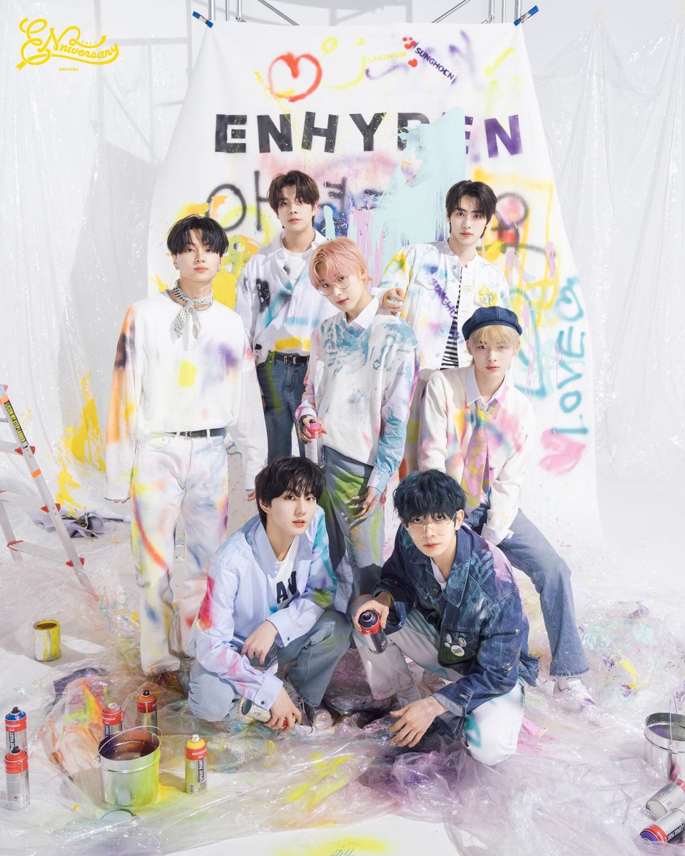 ENHYPEN 2021 ENniversary スタンド 2021ENniversary] 2021 ENniversary Photo #1 FAMILY #ENHYPEN #엔하이픈