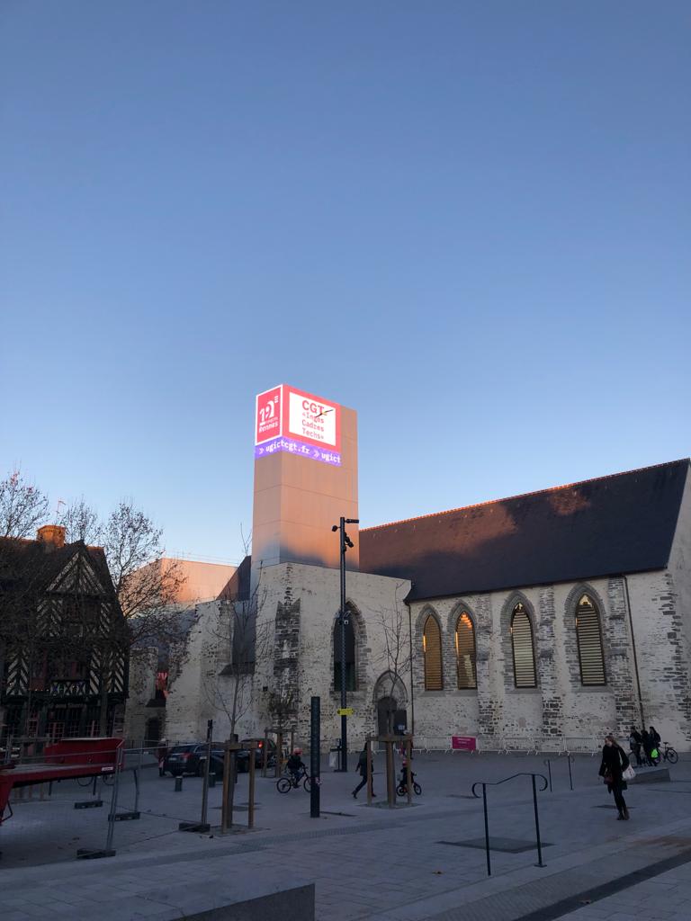 CGT_EP's tweet photo. Participation de la @CGT_EP au Congrès de l'Ugict au couvent des jacobins à Rennes. #CGT #UGICT @CGTCadresTechs @cgt_educ #Rennes https://t.co/Zz4DD42rBQ