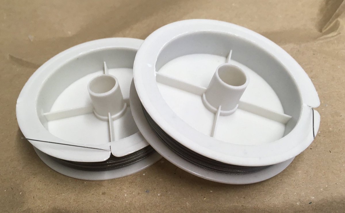 Excited to share this item from my #etsy shop: SALE Quality Tiger Tail Jewellery Wire 50m Roll (0.45) etsy.me/32tp4td