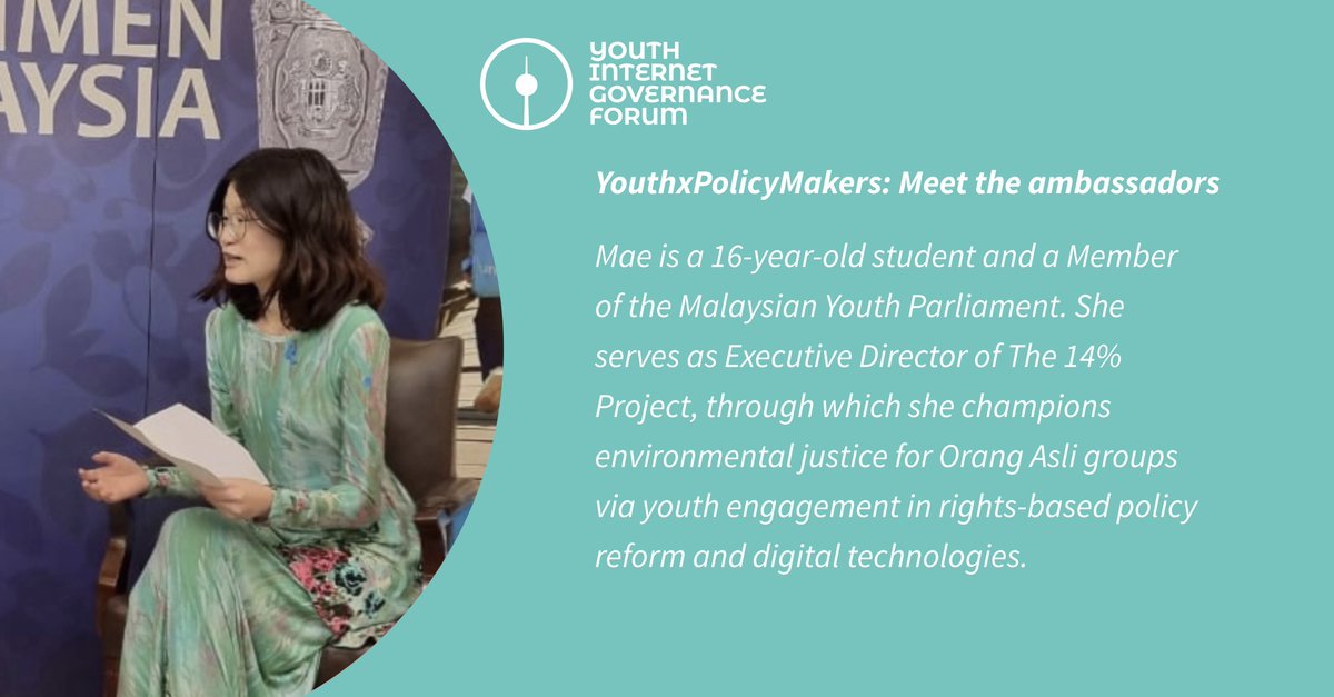 As an advocate of Indigenous participatory rights in environmental governance, #YouthxPolicyMakers ambassador <a href="/maecheww/">Mae Chew</a> is driven to address how policy on digital equity and inclusion can be harnessed to catalyze change in Malaysia’s historically marginalized communities.