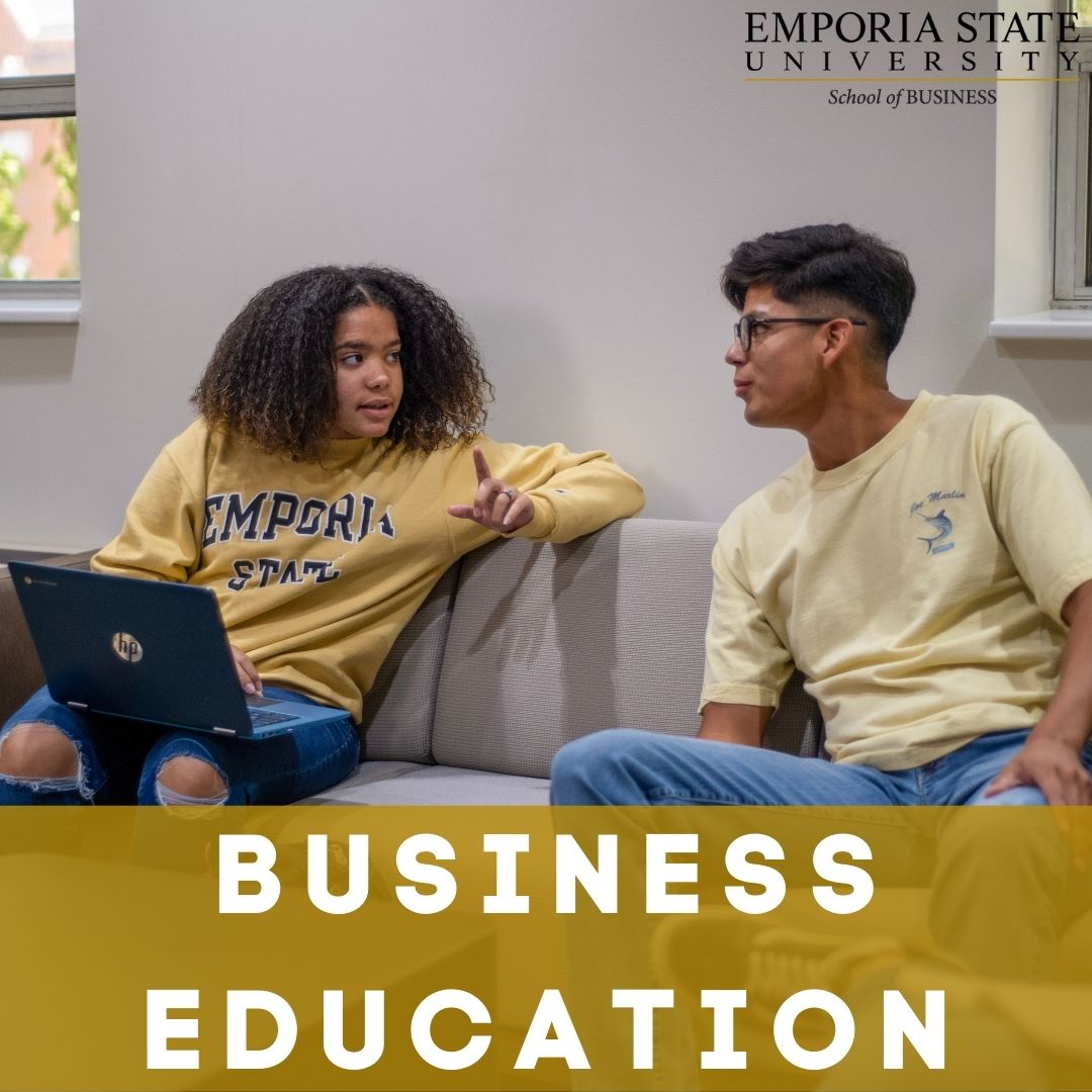 Business education majors will learn how to effectively teach business and computer classes at the middle and secondary school levels. <a href="/emporiastate/">Emporia State Univ.</a> is one of very few universities in the state to offer a program that prepares licensed business teachers. #RealPros