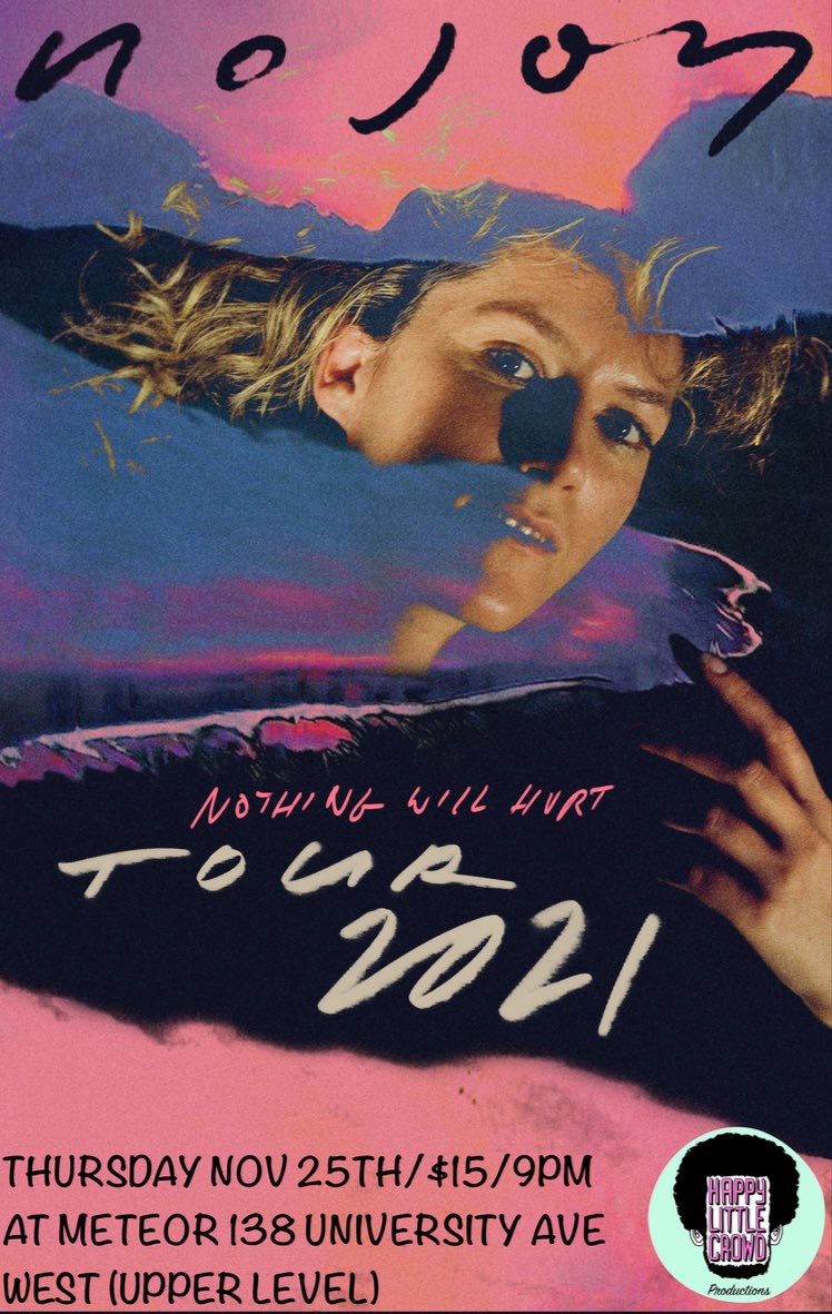 CrowdLittle's tweet photo. THURSDAY NIGHT! Got your tickets yet?!! 🎫
@nojoy and @TalkingViolet at Meteor (Windsor) / 9pm doors / $15 😎

This one is gonna be a sonic dream 💜

https://t.co/ubEJzjcfam https://t.co/1bJwLVv9kx
