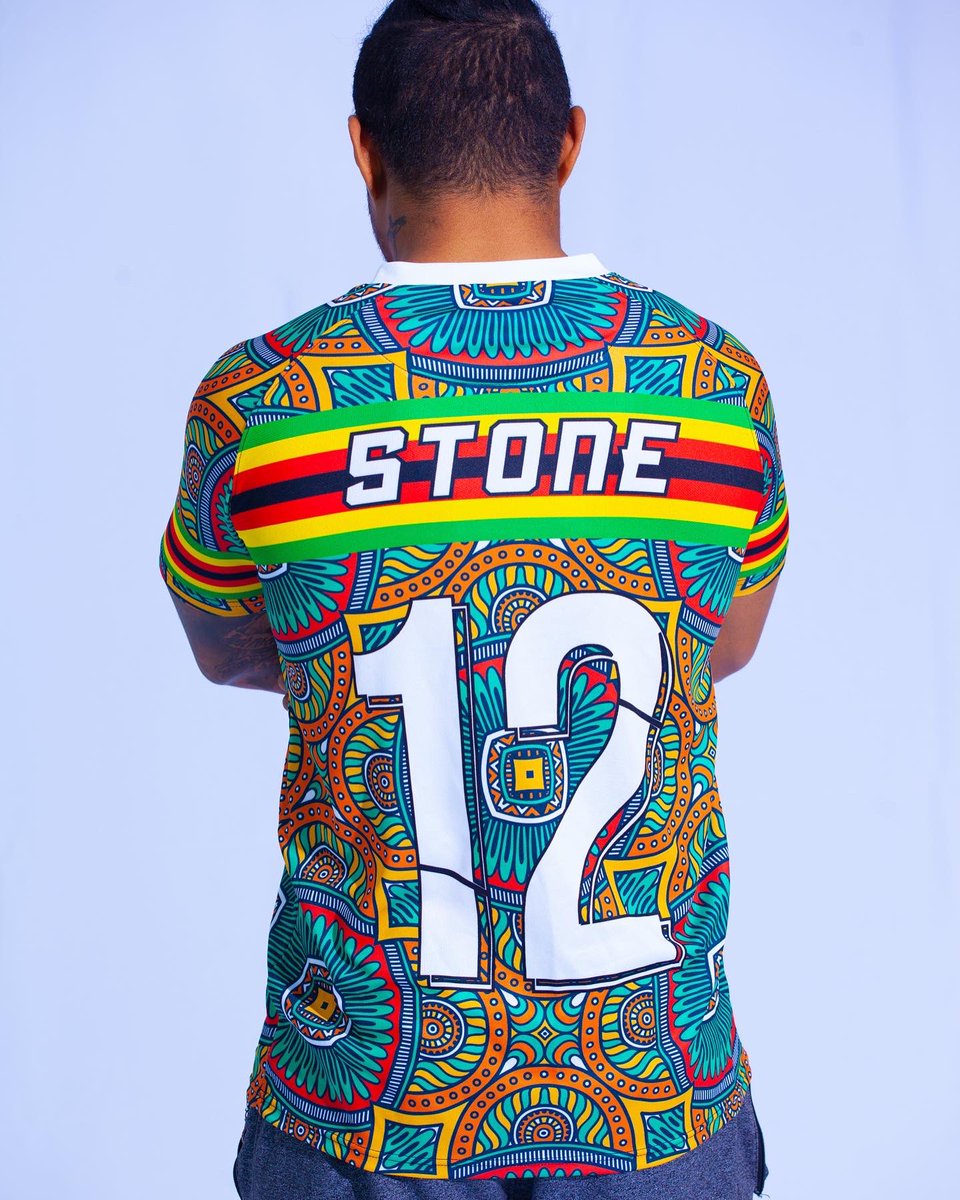 A beautiful jersey that l designed  🙌🏽..l know you need 1 !🧐 #zimbabwe#colours 🇿🇼