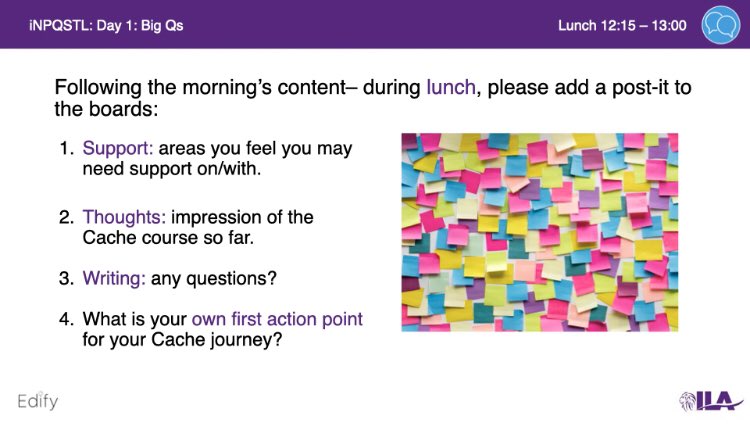 Araidigi's tweet photo. A pleasure to work with delegates who enthusiastically reflect on #learning when asked to consider what support they may need. Taking ownership of personal organisation and next steps is important when starting an international professional qualification @BSNIntLA. https://t.co/qzdNvMWQND