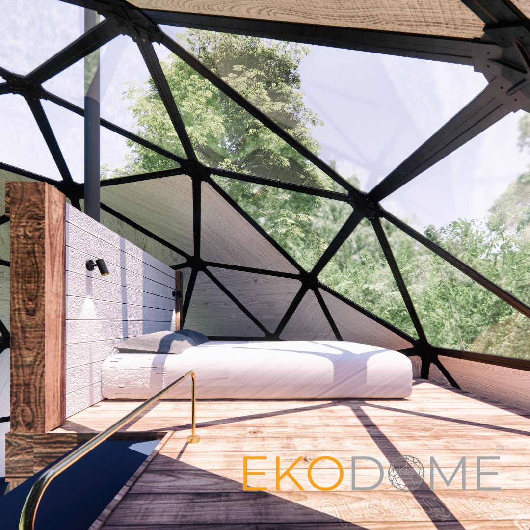ekodomes's tweet photo. Treat yourself to a sleep under the sky ☀️🌙⭐
#ekodome #geodesicdome #geodome #geodesic #domehome #festivaldome #eventdome #glamping #domelife #architecture #design #nature https://t.co/LEvLw5ajAD
