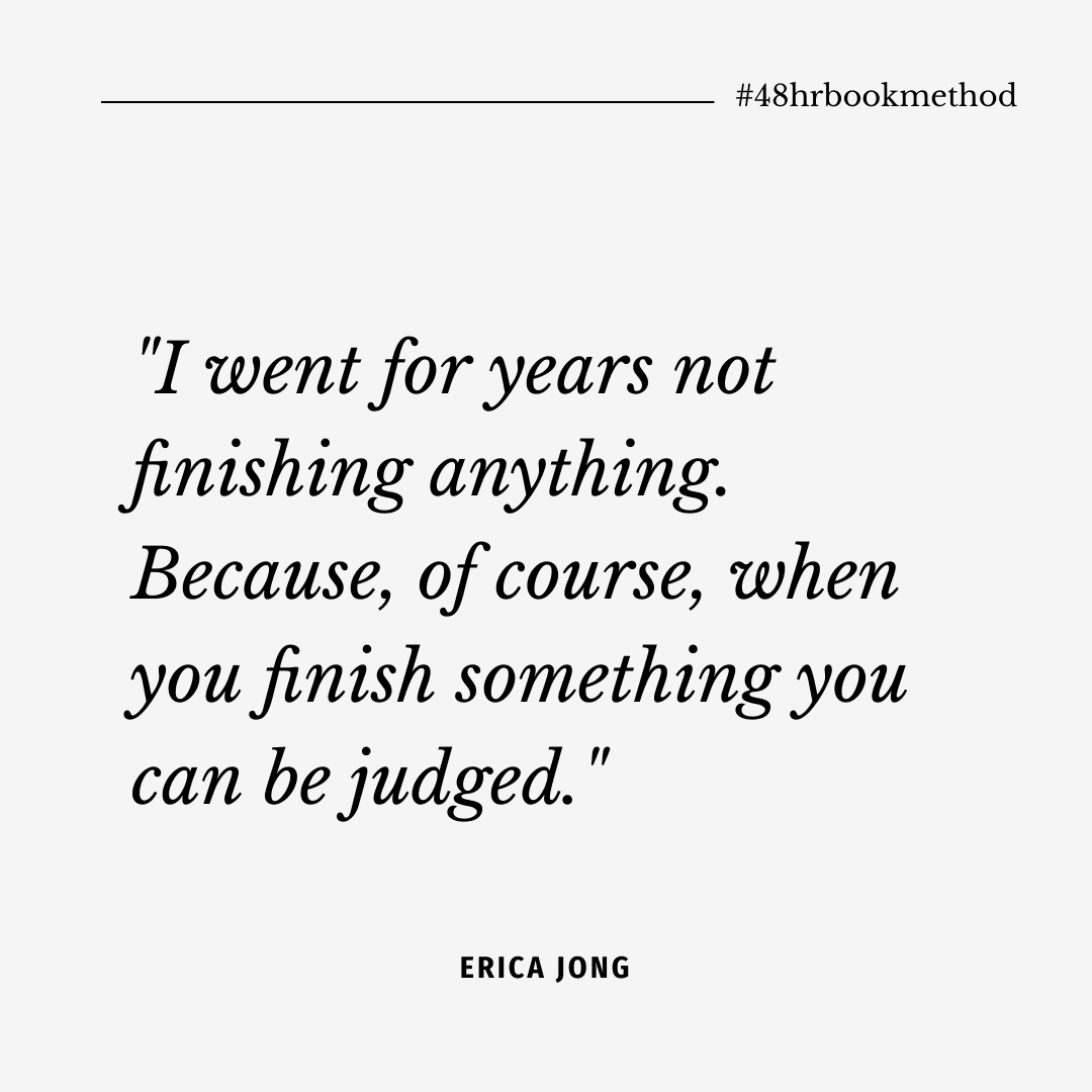 Oikosofy's tweet photo. "I went for years not finishing anything. Because, of course, when you finish something you can be judged." - Erica Jong
#48hrbookmethod
We are judged, but also appreciated and thanked for the value we bring to the world. Write, bring value to your world!
https://t.co/qHBi2fkWeN https://t.co/32K5Z4qvbs