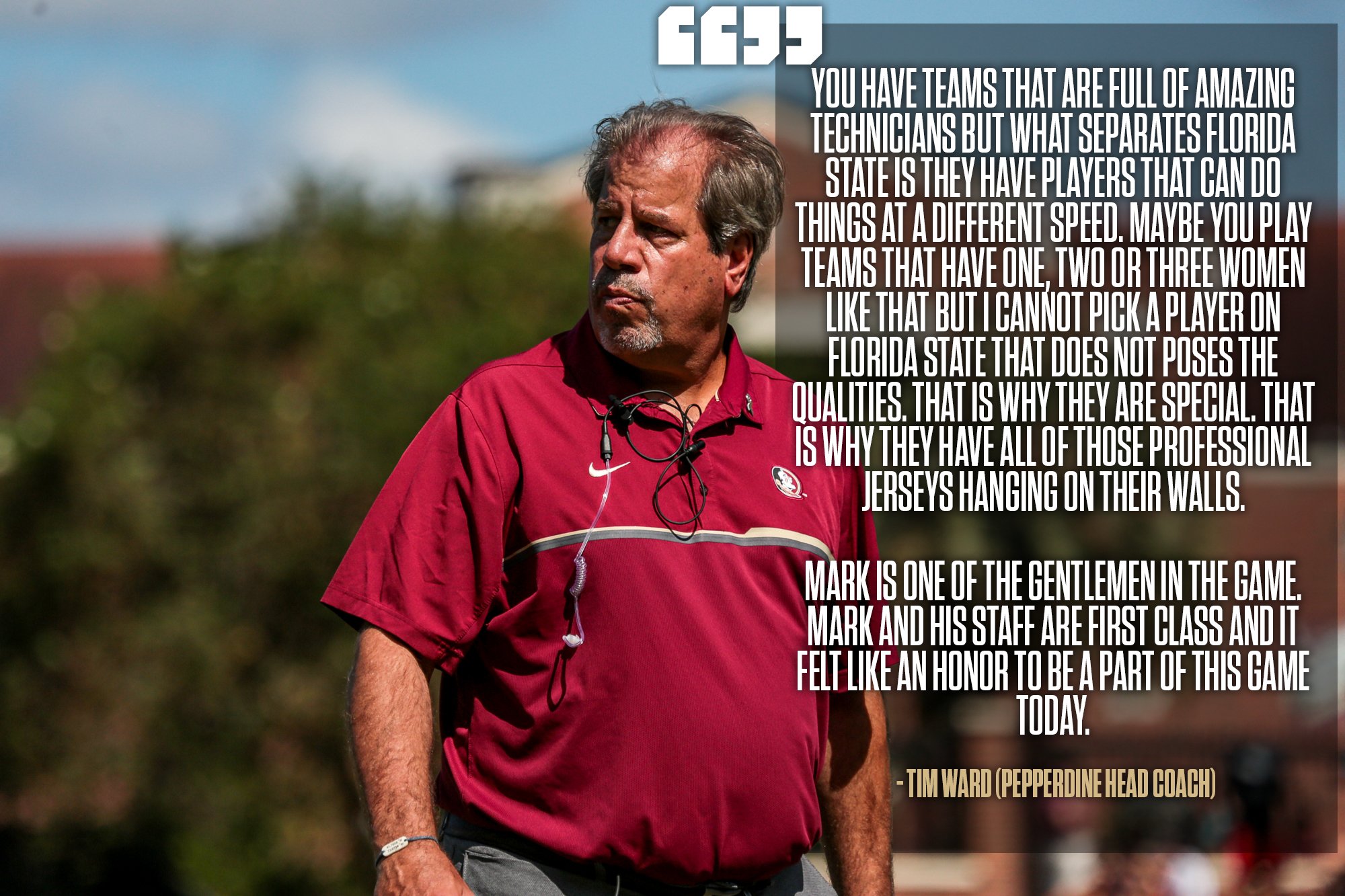 FSU Soccer on X: You have teams that are full of amazing technicians but  what separates Florida State is they have players that can do things at a  different speed it felt