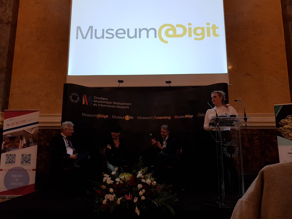 peinadormarta's tweet photo. Debate #inclusión participación y #ResponsabilidadSocial Varga Benedek Nathalie Bondil @imarabe Marc Olivier Wahler @MAHgeneve
- #Museos + atractivos para jovenes
- Atraer públicos con valores y nuevas lecturas
- Visitar museos es bueno para la salud y no es aburrido #MuseumDigit https://t.co/FTaJWtjy8f