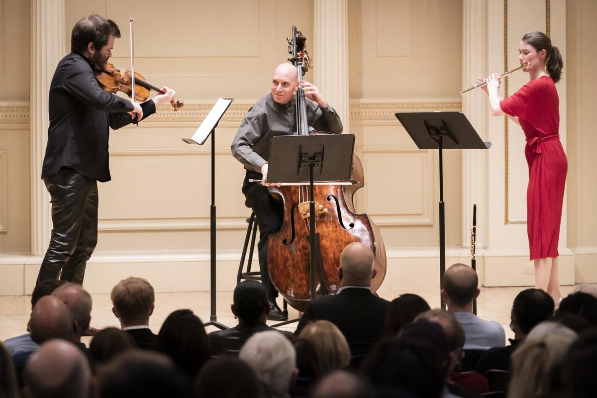 Yannick @NezetSeguin joined The @MetOpera Chamber Ensemble in a program tha...