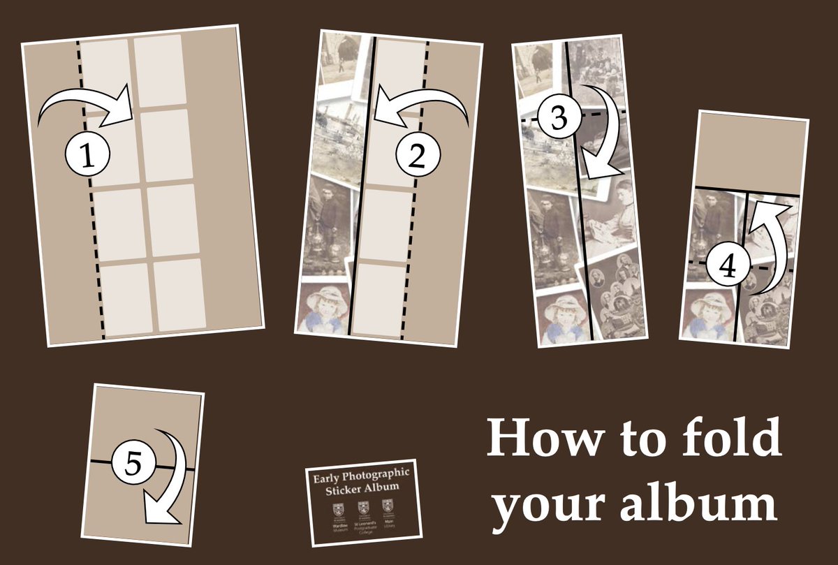 🎄📷@MuseumsUniStA and <a href="/SRefocus/">Refocus!</a> have a Christmas present for you - our Early Photographic Sticker Album! Come shop at the Wardlaw Christmas Fair on December 4 and 5 and get a beautiful printed version for free. For the DIY version see 🧵1/7