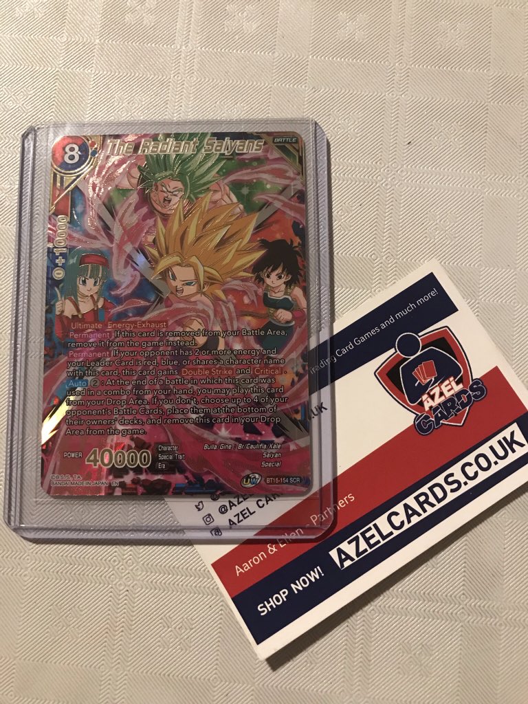 CardsAzel's tweet photo. SCR FROM THE NEW SAIYAN SHOWDOWN🔥🔥

#dragonball https://t.co/wQZZrhfnwj