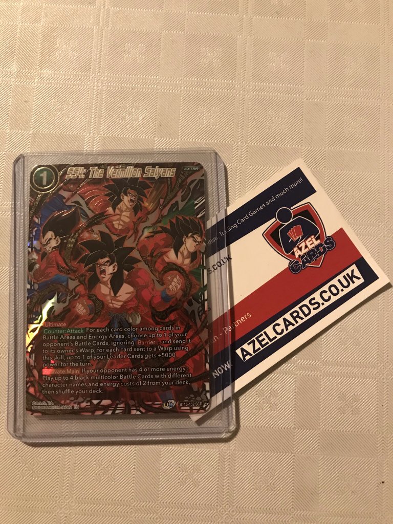 CardsAzel's tweet photo. SCR FROM THE NEW SAIYAN SHOWDOWN🔥🔥

#dragonball https://t.co/wQZZrhfnwj