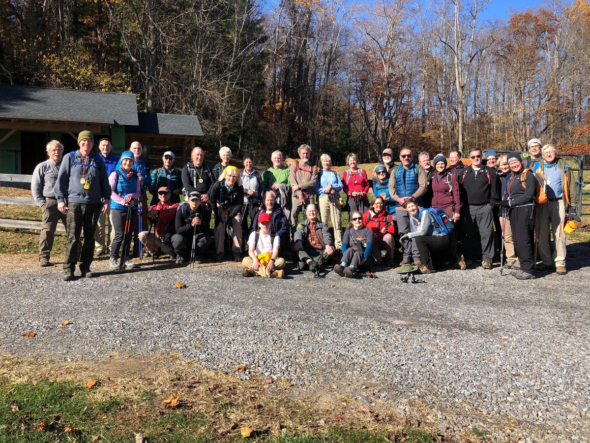 SV_Museum's tweet photo. Thanks to everyone who joined us for our Rim hike to the Garden of Eden mountaintop, northwest of Lake Eden on the Swannanoa Rim. SAVE THE DATE: Sales for our 2022 Rim Hike series will launch on January 3rd at 8am!

#swannanoavalley #blackmountain #svmuseum #historymuseum #wnc https://t.co/vozoLGc8ao
