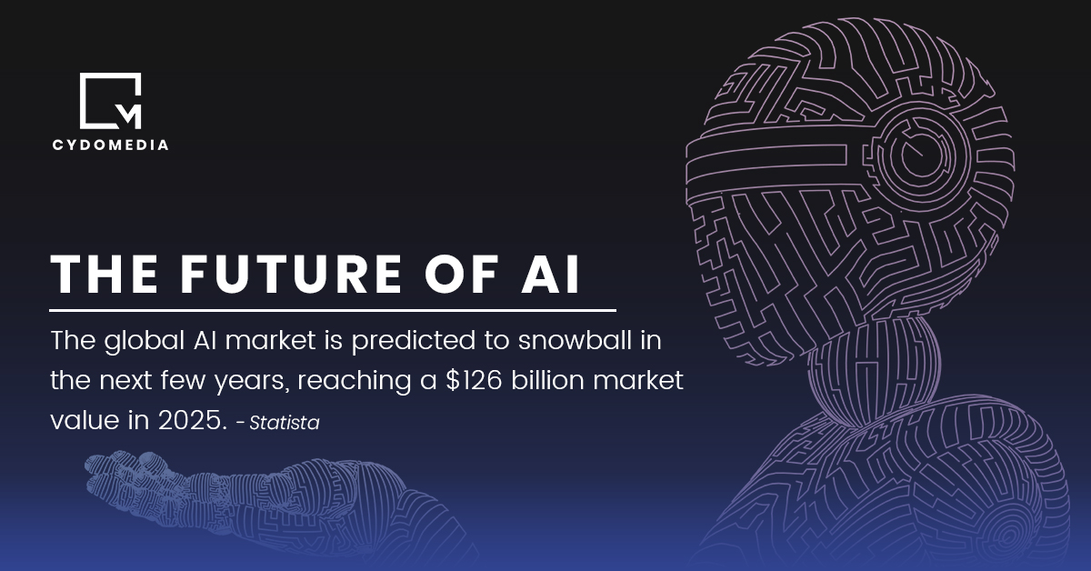 CydoMedia's tweet image. The global AI market share is expected to reach a total of $126 billion which is HUGE! Let’s see how much we’ll achieve by the end of 2025, or still, AI will face some obstacles in achieving the goal!
#artificialintelligence #artificialintelligencefuture #cydomedia