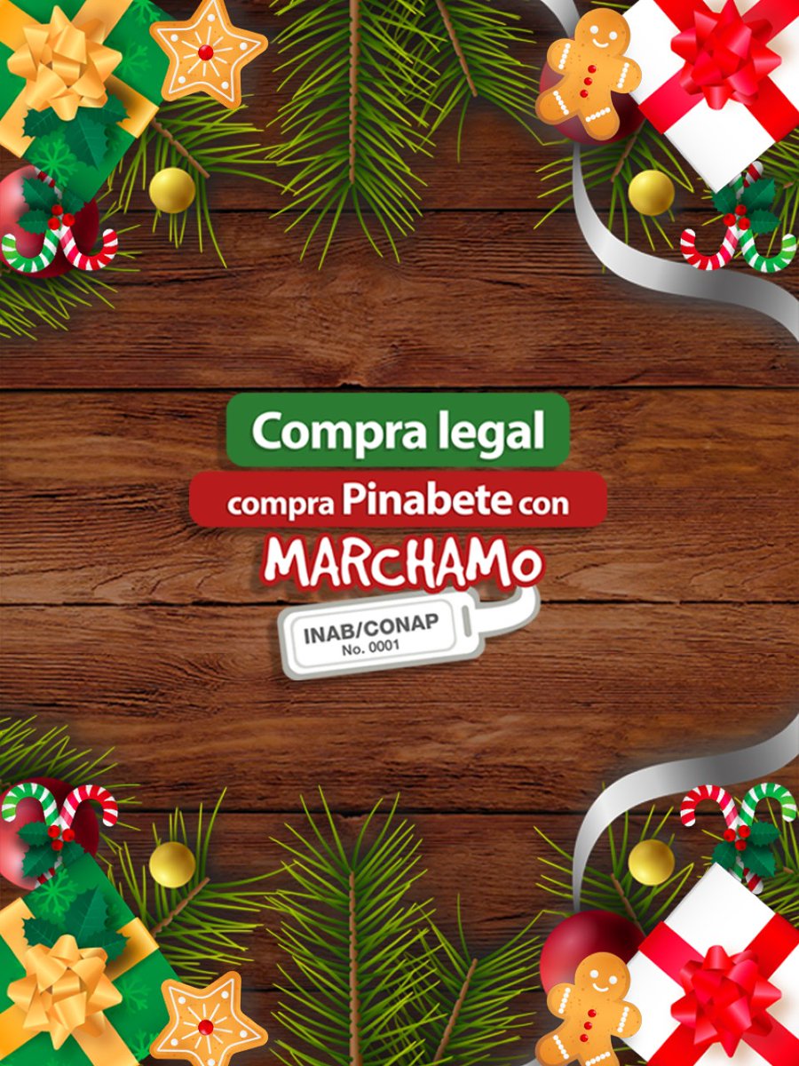 CONAPgt's tweet photo. 📝El #𝐂𝐎𝐍𝐀𝐏 te comparte  los puntos de venta de #Pinabete 🌲 legal con el marchamo blanco de INAB/CONAP y blanco con fondo negro para subproductos (coronas y guirnaldas).

¡Juntos protejamos nuestros bosques!🇬🇹🌱

#CompraLegal #CompraConMarchamo #PinabeteConMarchamo https://t.co/w62YeZNxyK