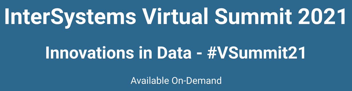 InterSystemsBNL tweet media