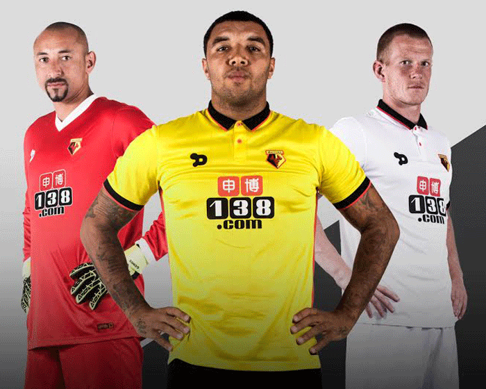 The_Kitsman's tweet photo. Remember 🍁 Canadian brand 𝐃𝐑𝐘𝐖𝐎𝐑𝐋𝐃?

They provided several team kits back in the 2016/17 season, including Watford &amp; QPR. Well... there's rumblings of quite the return.

What are your memories?

👀 #WatchThisSpace https://t.co/cPa2Lmv8ct